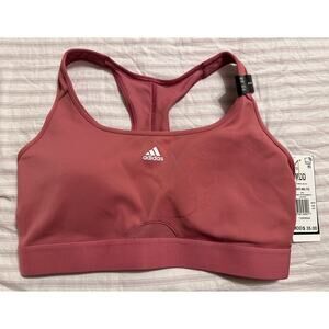 Adidas Powerreact Medium Support Bra; ADIDAS Size MDD